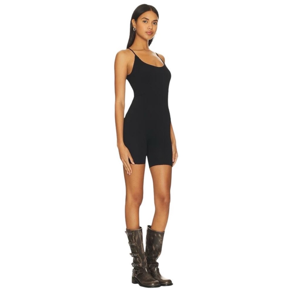 FREE PEOPLE One To Watch Romper in Black Size XS